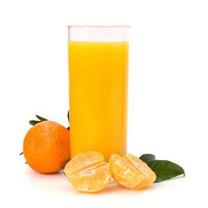 Zumo de mandarinas