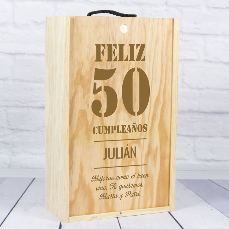 Regalos personalizados y originales para un 50 cumpleaños