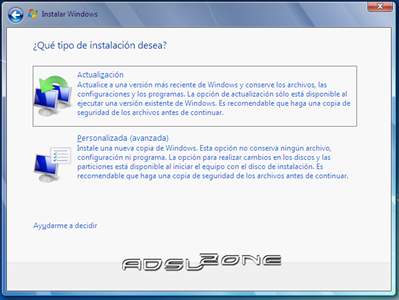 Instalación Windows 7