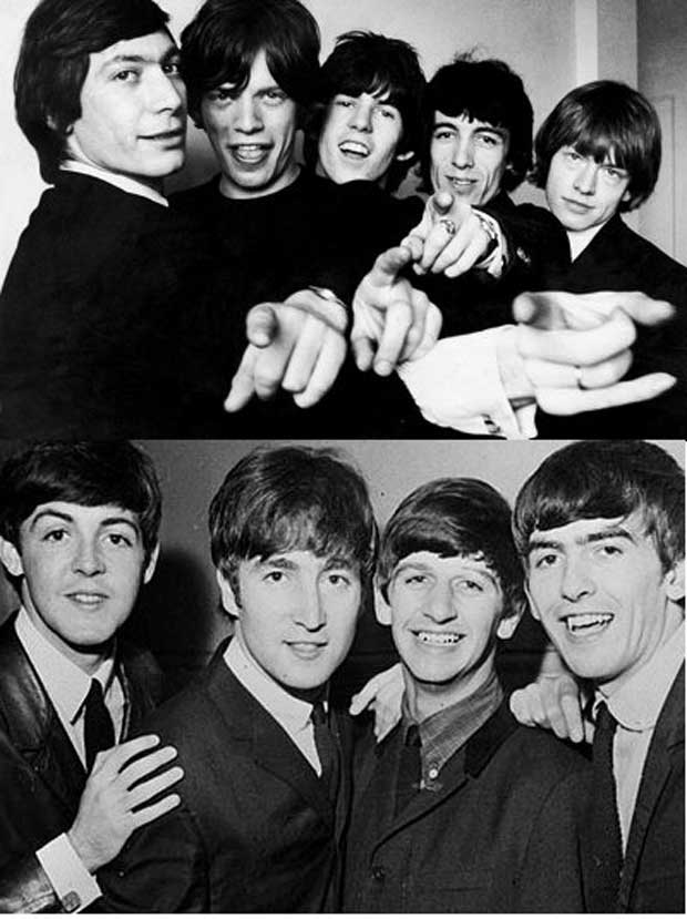 Beatles vs rolling 3