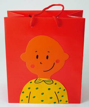 Manualidades para niños. bolsa decorada - Paso 4