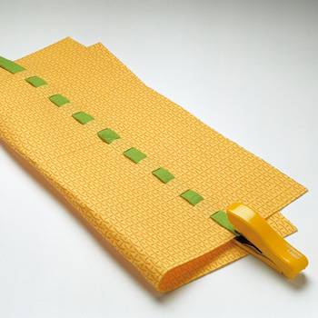 Manualidades para niños. estuche bayeta - Paso 3