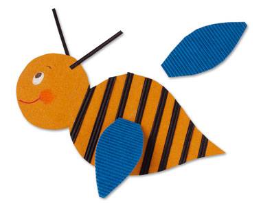 Manualidades para niños. abeja - Paso 4